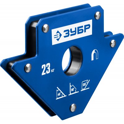 Угольники магнитные для сварочных работ ЗУБР УМ-3 до 23 кг фото Угольники магнитные для сварочных работ ЗУБР УМ-3 до 23 кг картинка